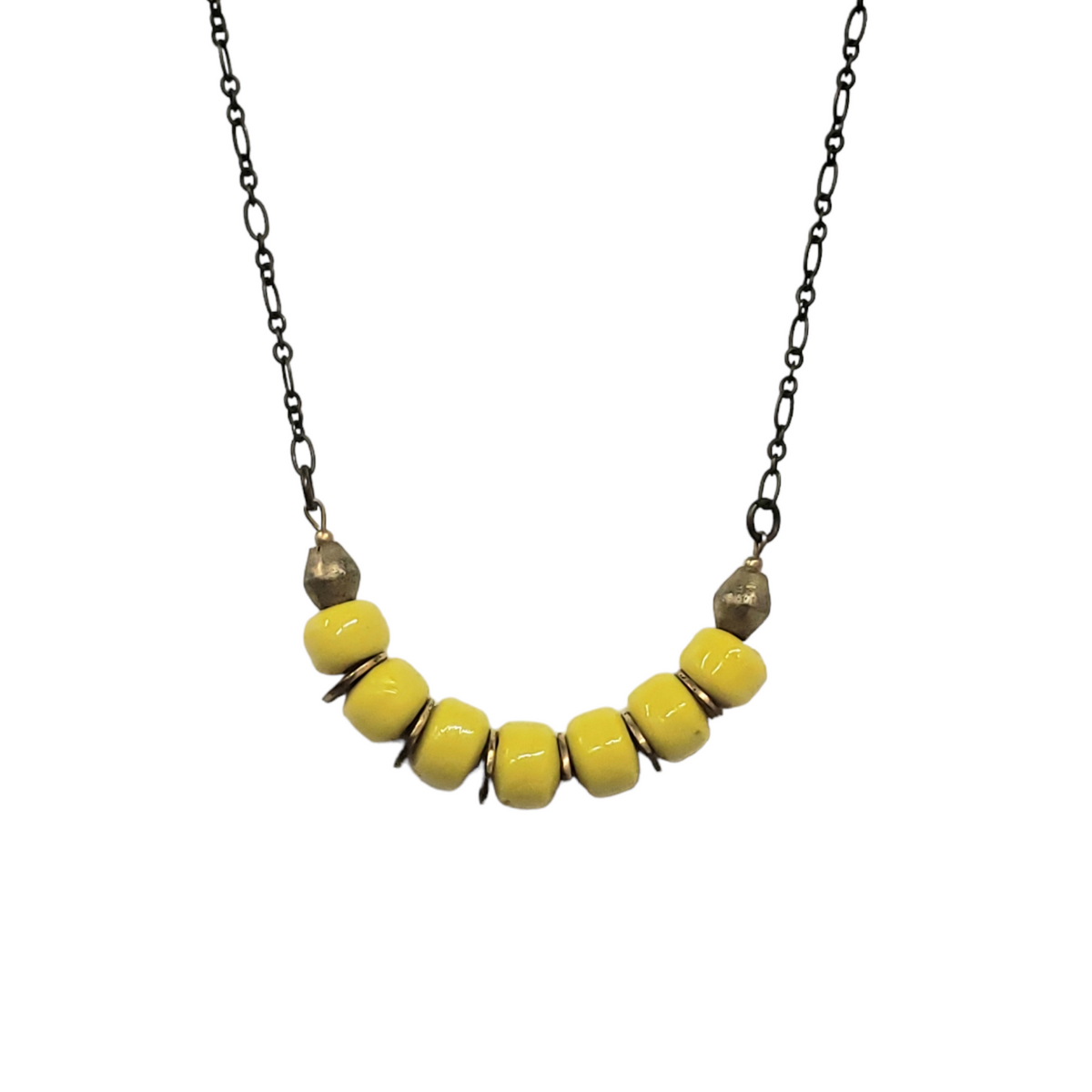 Paparazzi sales yellow necklace