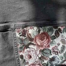 Load image into Gallery viewer, Reworked Denim Jacket - Granny Floral
