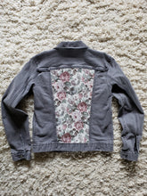 Load image into Gallery viewer, Reworked Denim Jacket - Granny Floral
