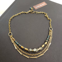 Load image into Gallery viewer, Trio Protection Collar - Pyrite, Apatite
