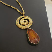 Load image into Gallery viewer, Coiled - Brazilian Fire Agate
